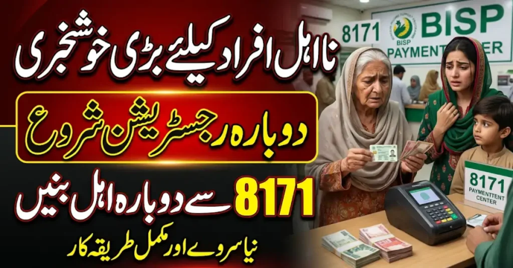 BISP Reapplication Process After Disqualification Complete Guide 2026 and Eligibility Update