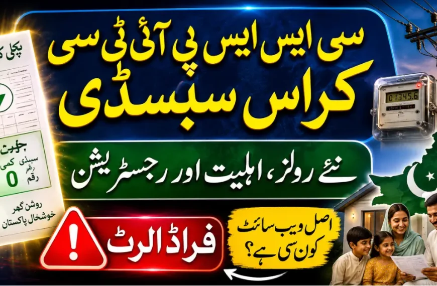 CSS PITC Cross Subsidy New Rules 2026 for Electricity Consumers