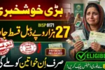 BISP 8171 Double Payment 27000 CNIC Check Process Explained