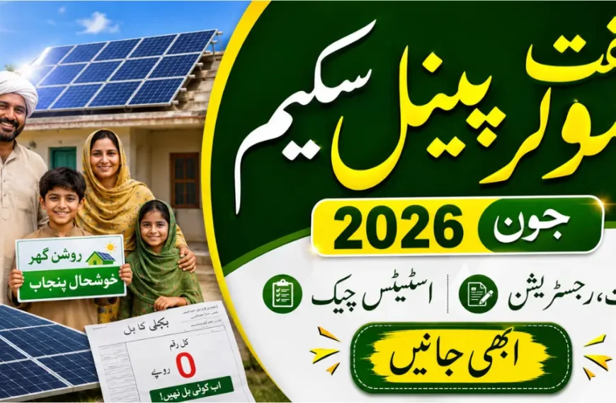 Free Solar Panel Scheme in Punjab 2026 Latest Eligibility Rules and Application Process