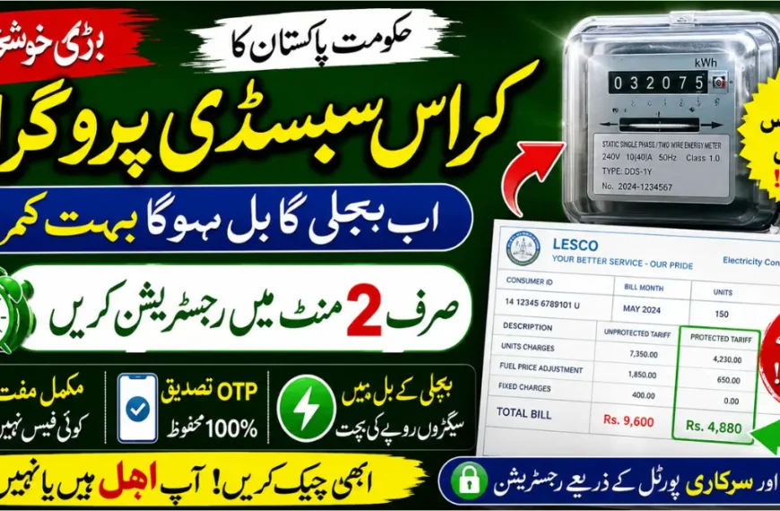 How to Apply for Cross Subsidy Program 2026 Online Through PITC Portal