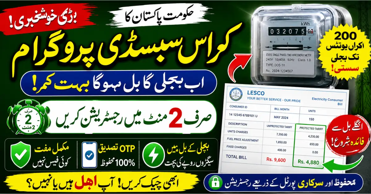 How to Apply for Cross Subsidy Program 2026 Online Through PITC Portal