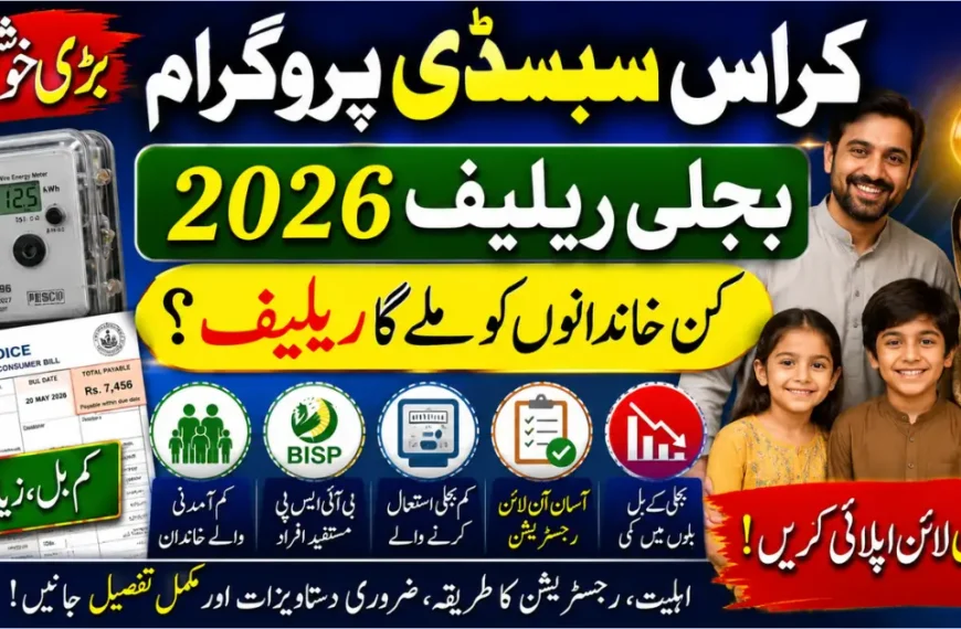 Who Is Eligible for Electricity Bill Relief Under Cross Subsidy Program 2026?